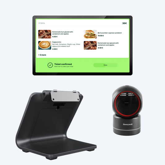 QR Validation Station countertop mount