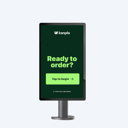 15" Self-Service Kiosk pole mount