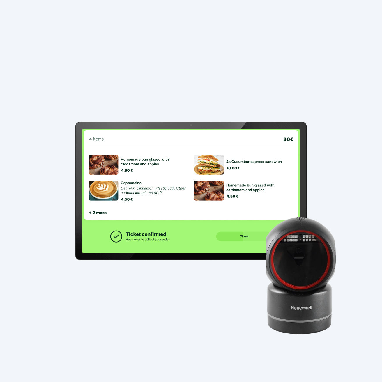 QR Validation Station wall mount