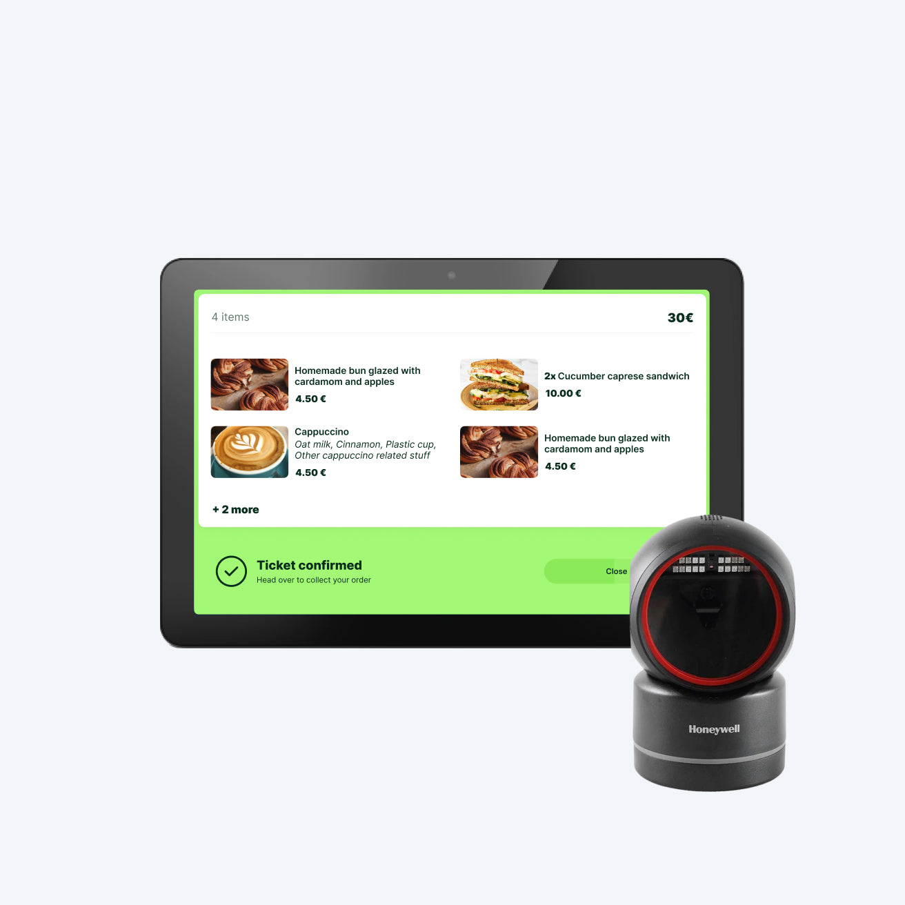 QR Validation Station wall mount